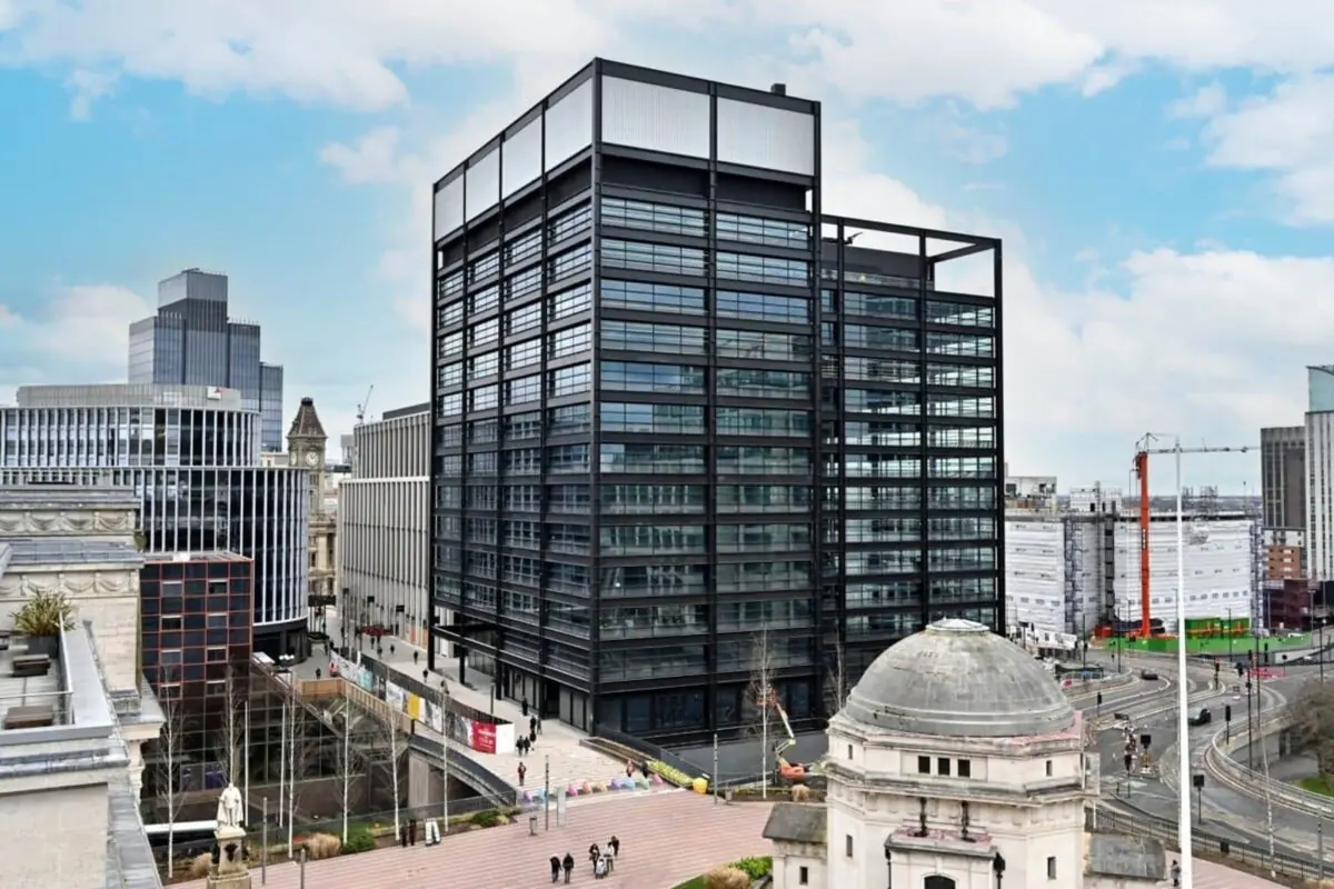 bespoke steel fabrication at one centenary way paradise birmingham