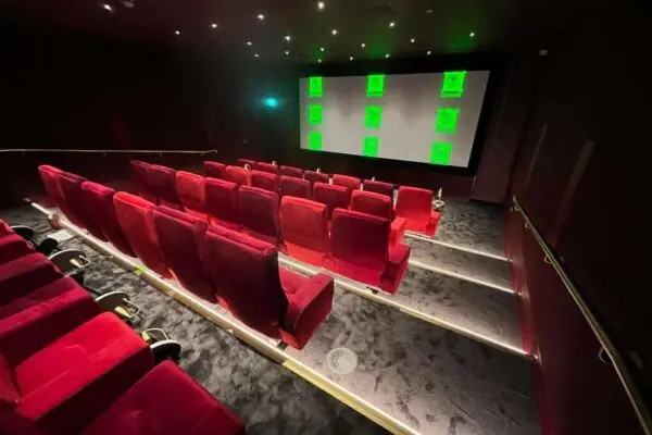 custom balustrade in cinema