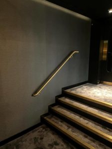 Custom Gold Balustrade For Cinema