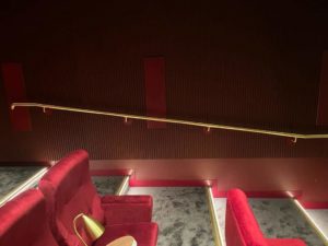 Gold Balustrade In Cinema 2