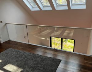 Internal Balcony Frameless Glass Balustrade