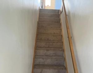 Oak Handrail On Internal Stairs