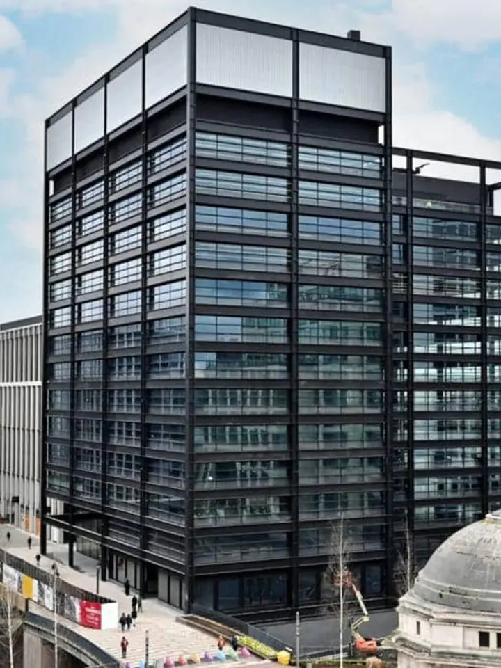 large structural steel project