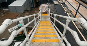 access staircase chamberlain square down view