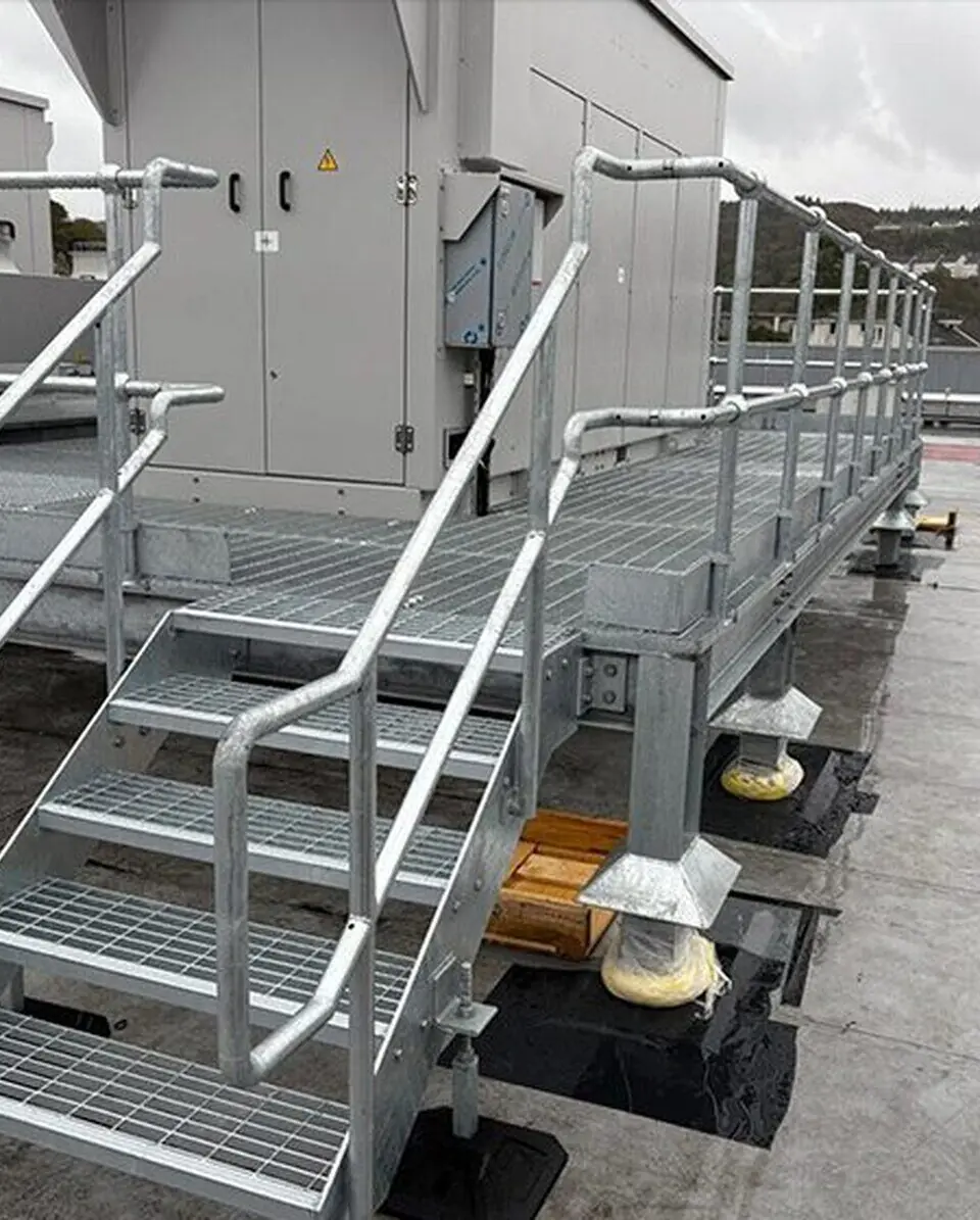 staircase up to access platform scotland