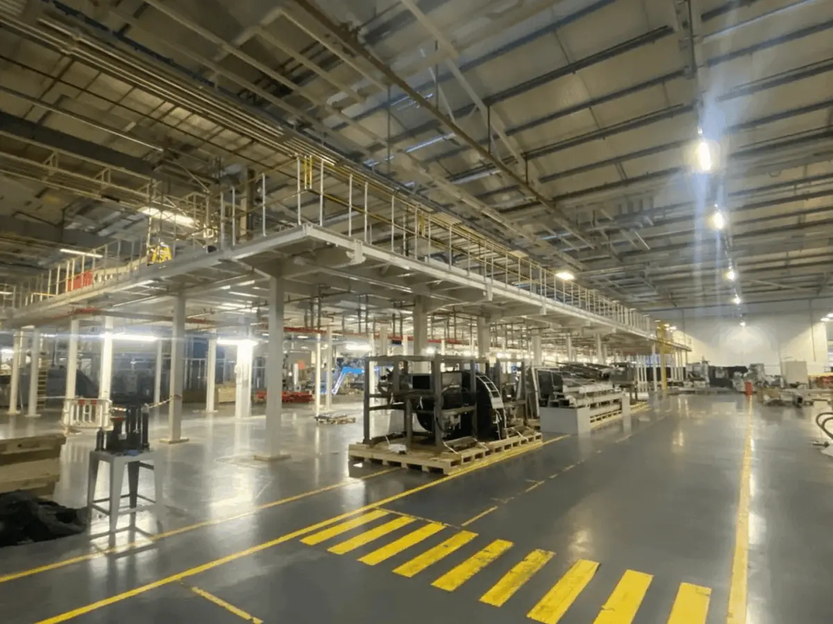 large white mezzanine floor project tgc mechanical services