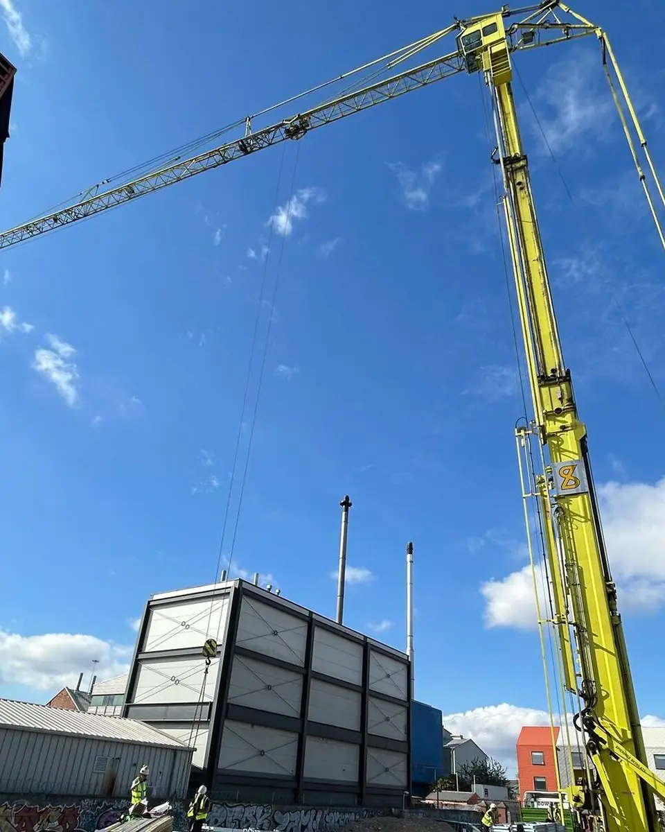 Big steel, handled as one operation.