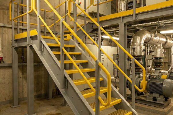 grp staircase in factory sheffield