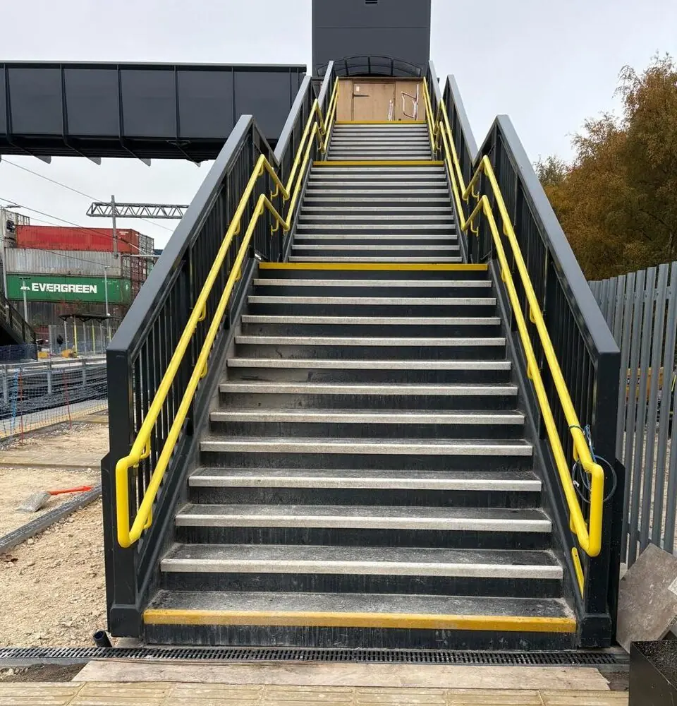 stainless steel powder coated staircase with led lighting december 2025