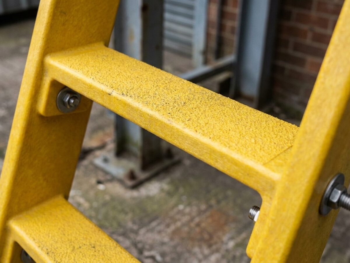 GRP access ladder detail